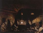 Pehr Hillestrom Kungsholms glasbruk oil painting reproduction